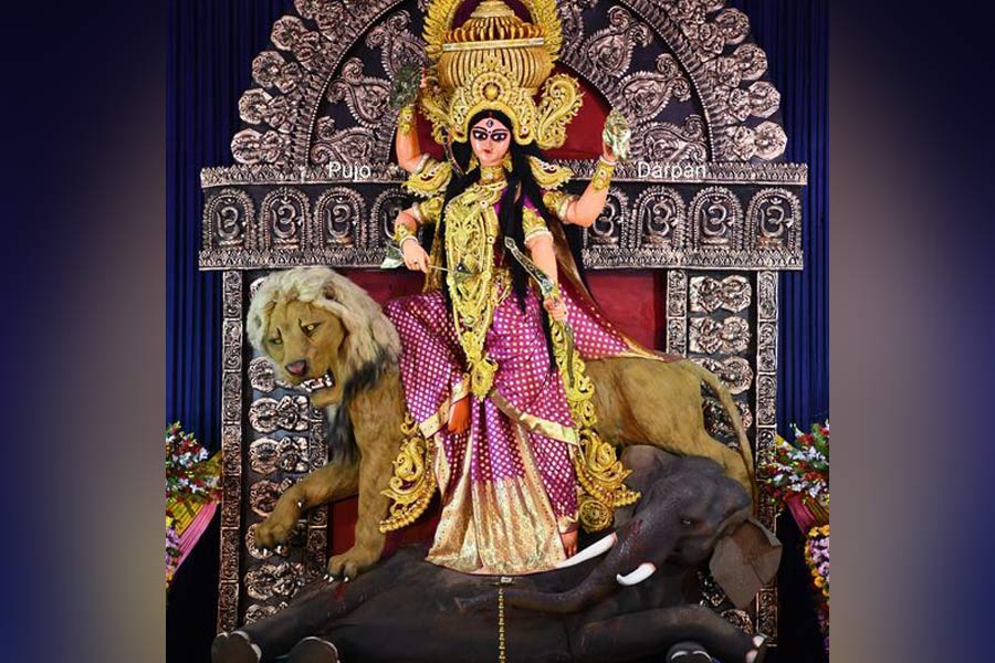 Jagadhatri Puja 2024: Why is there an elephant under the feet of Goddess Jagadhatri