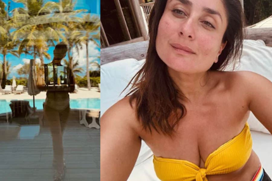 Kareena Kapoor's sun-kissed weekend with bright bikinis and Saif Ali Khan