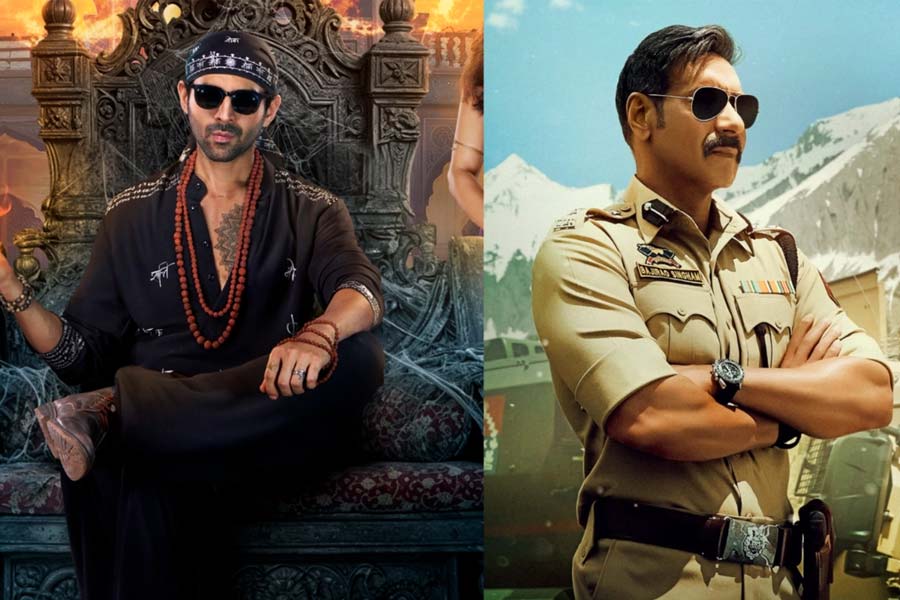 Ajay Devgn breaks silence on Singham Again vs Bhool Bhulaiyaa 3 clash