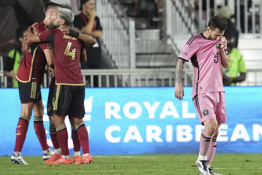 Lionel Messi's Inter Miami are out of the MLS playoff after loss to Atlanta United