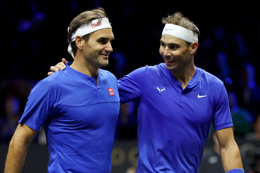 Roger Federer shares heartfelt note to Rafael Nadal before his last match