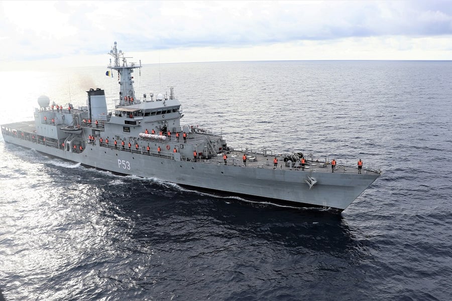 Now INS SAVITRI ARRIVES IN KOLKATA TO COMMEMORATE NAVY DAY 2024