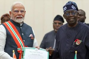 Prime Minister Narendra Modi Receives Nigeria's GCON Award