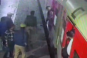 Woman Falls From Moving Train In Uttar Pradesh Rescued By Cop Within Seconds