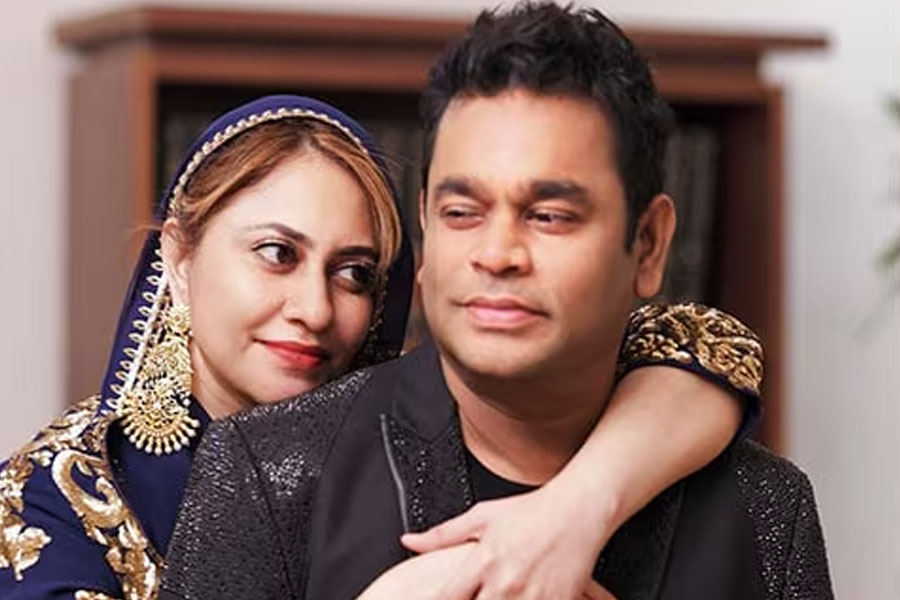 A. R. Rahman and Wife 