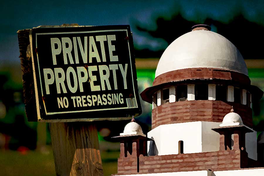 Editorial on Supreme Court verdict about private property