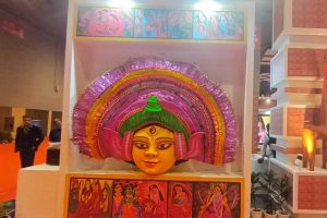 One of the attractions at the International Trade Fair in Delhi is the Bengal Pavilion