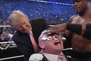 Donald Trump Shaved USA Education Chief's Husband's Head In WWE Ring