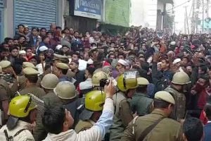 2 killed as mob opposing mosque survey clashes with police in Uttar Pradesh