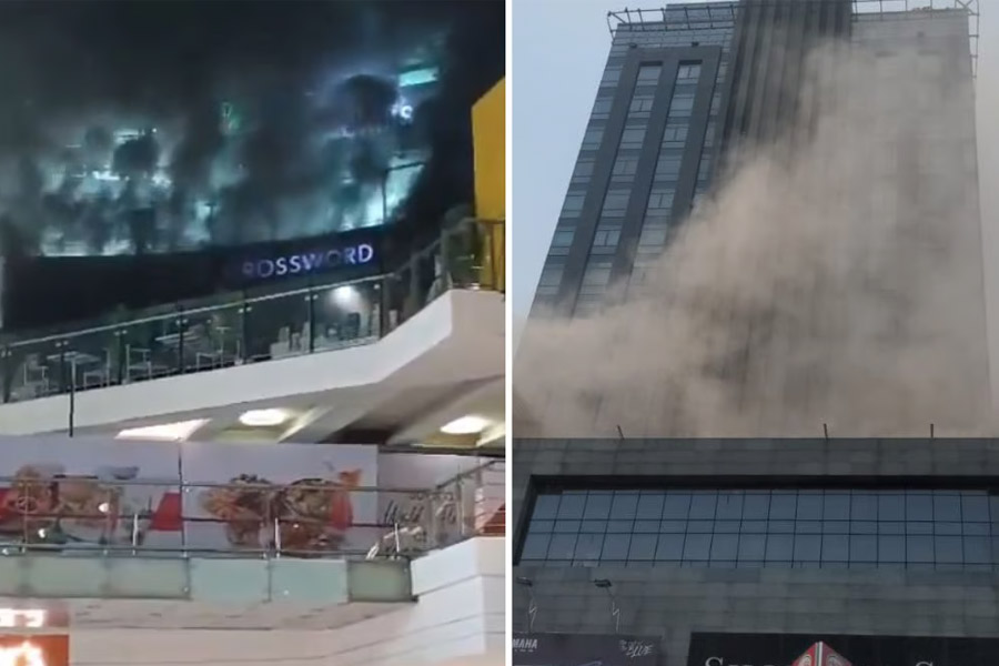 Fire broke out at Acropolis mall, Kolkata, area vacated