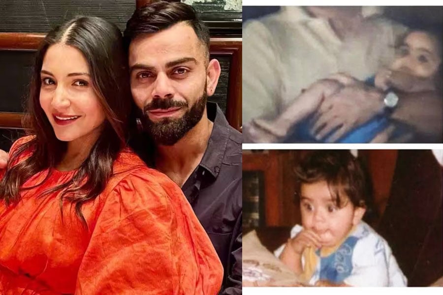 Is THIS Anushka Sharma and Virat Kohli's son Akaay's first picture? Here's the truth