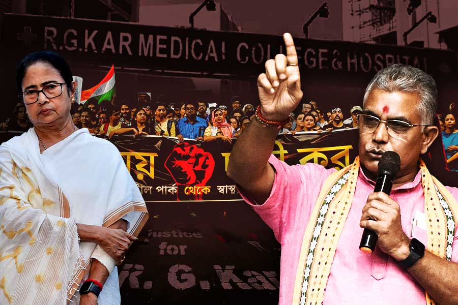 Controversy started over Dilip Ghosh's comment over RG Kar issue