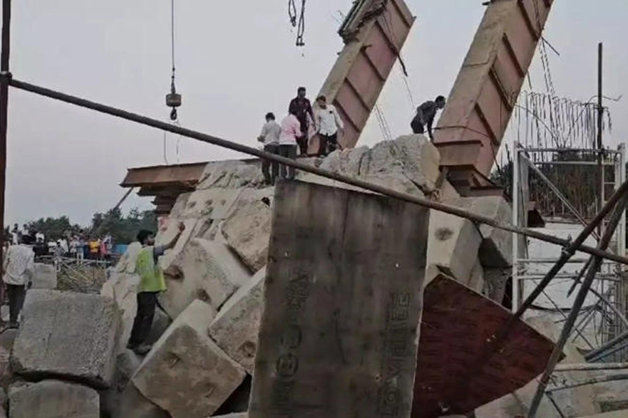 Bullet train bridge collapses in Gujarat, at least 4 trapped