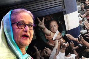 Sheikh Hasina demands release of Chinmay Prabhu in Bangladesh