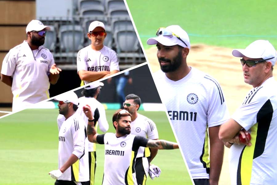 India team start practice at Perth for Border Gavaskar Trophy