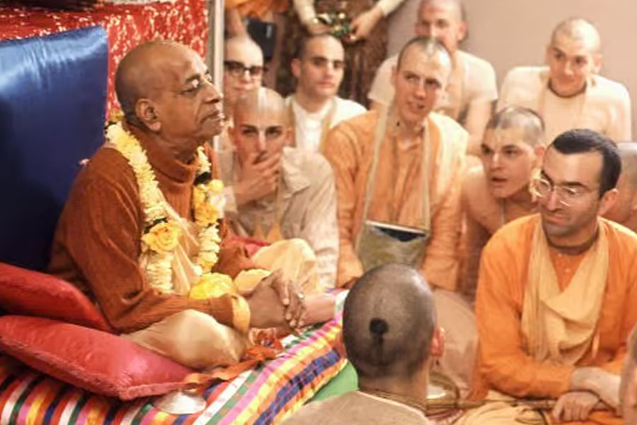 know the history behind of ISKCON