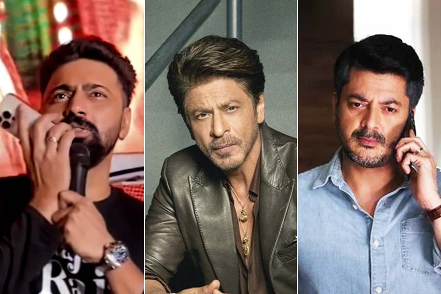 Dev asked Jisshu Sengupta, 'Are you working with Shah Rukh Khan?'