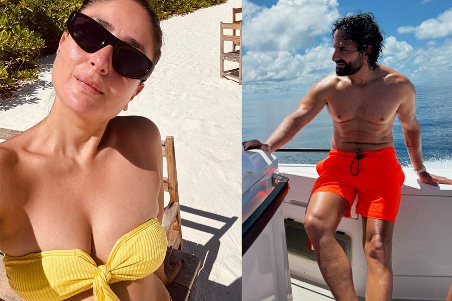 Kareena Kapoor, Saif Ali Khan’s sultry vacation pics from Maldives, pics