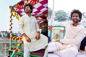 Bhool Bhulaiyaa 3: Kartik Aaryan Flies Off To Varanasi For Ganga Aarti After The Movie's Success