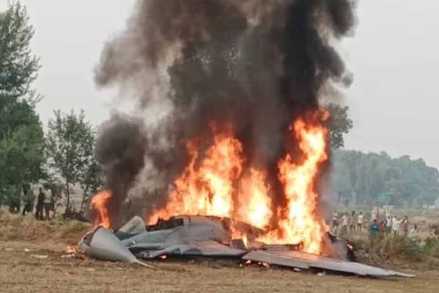 Air Force's MiG-29 Crashes Near Agra