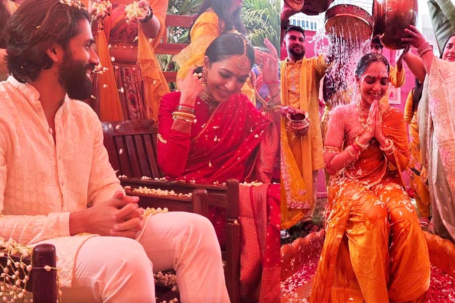 Naga Chaitanya, Sobhita Dhulipala's pre-wedding festivities begin with haldi