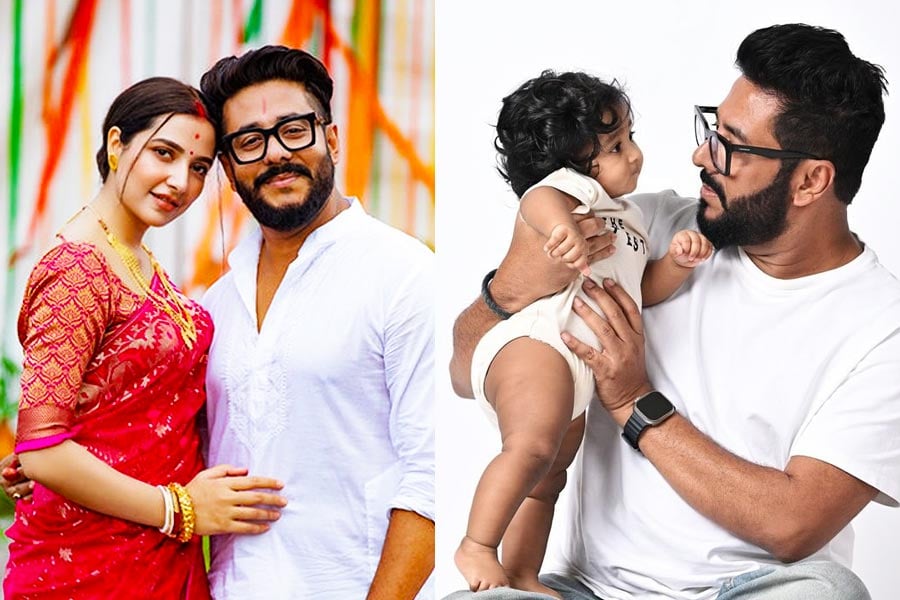 Raj-Subhashree's special spiritual arrangement on daughter's birthday