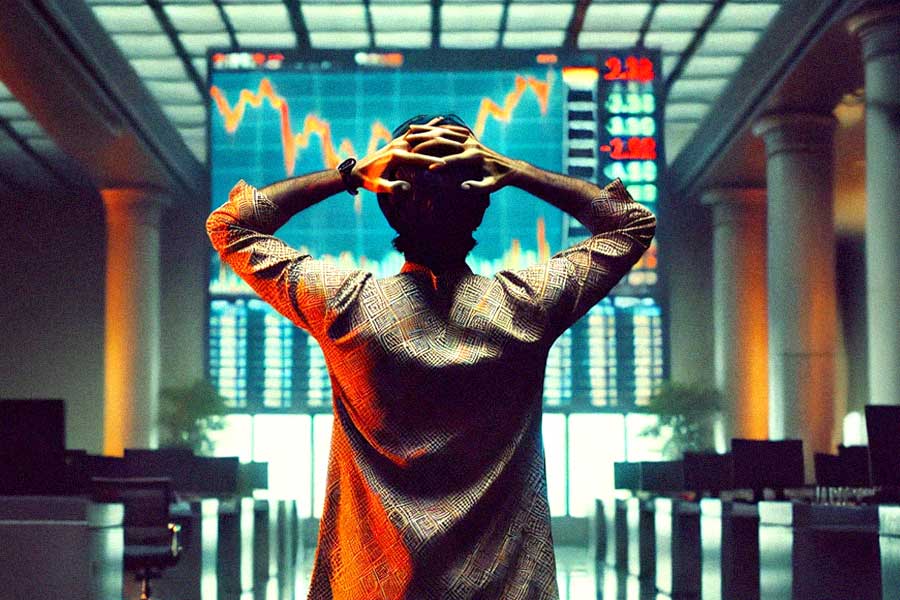 Share market bloodbath continues as investors lose 13 lakh crore