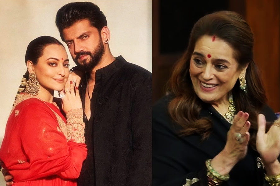 Sonakshi Sinha's Mother Poonam Takes A Dig At Zaheer Iqbal