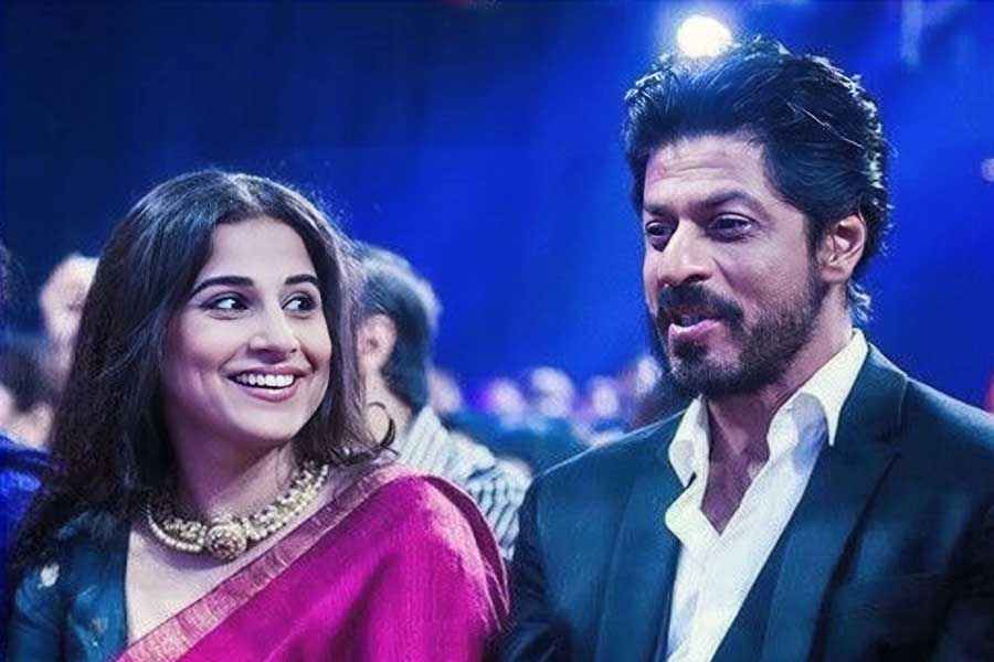 Vidya Balan and Shah Rukh Khan in a mature love story