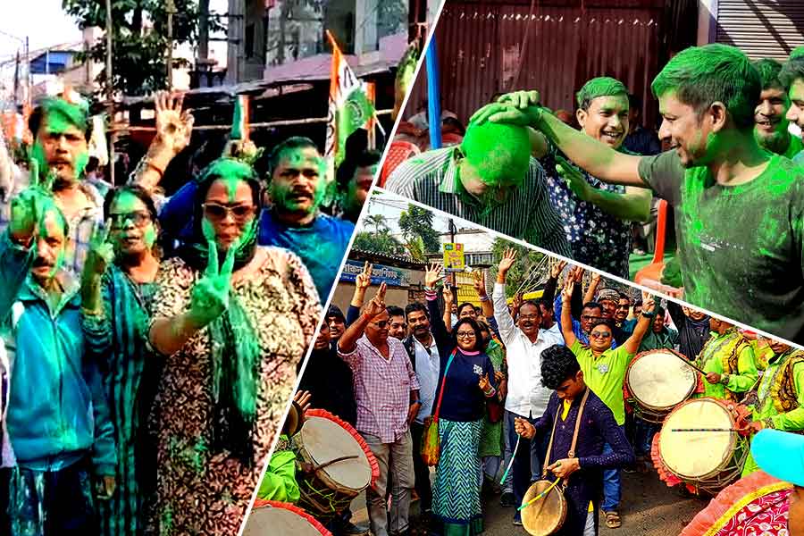 Trinamool Congress won all six seats in the assembly by-elections