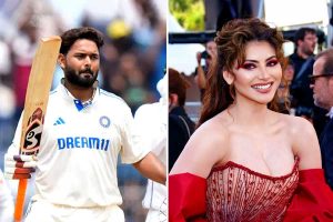 Urvashi Rautela shares special wish for Rishabh Pant