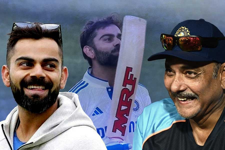 Can I bring my girlfriend? Ravi Shastri recalls Virat Kohli's flying kiss deja vu