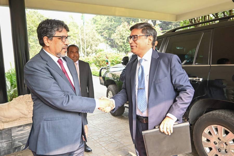 Foreign secretaries of India and Bangladesh holds bilateral meet