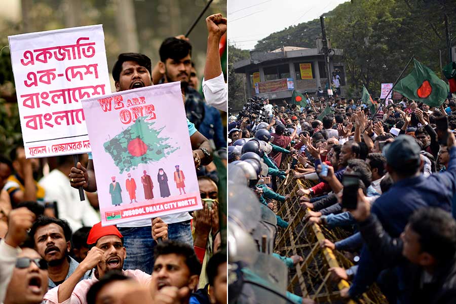 BNP Organizes a march to Indian High Commission at Bangladesh