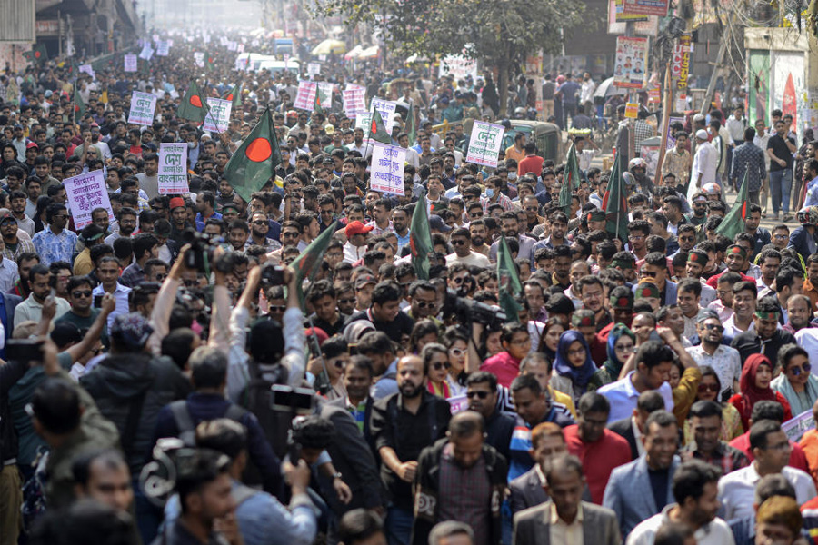 BNP Organizes march to Indian High Commission at Bangladesh