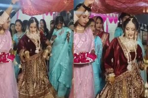 Viral Video of Bride Dance On Her Way To The Stage