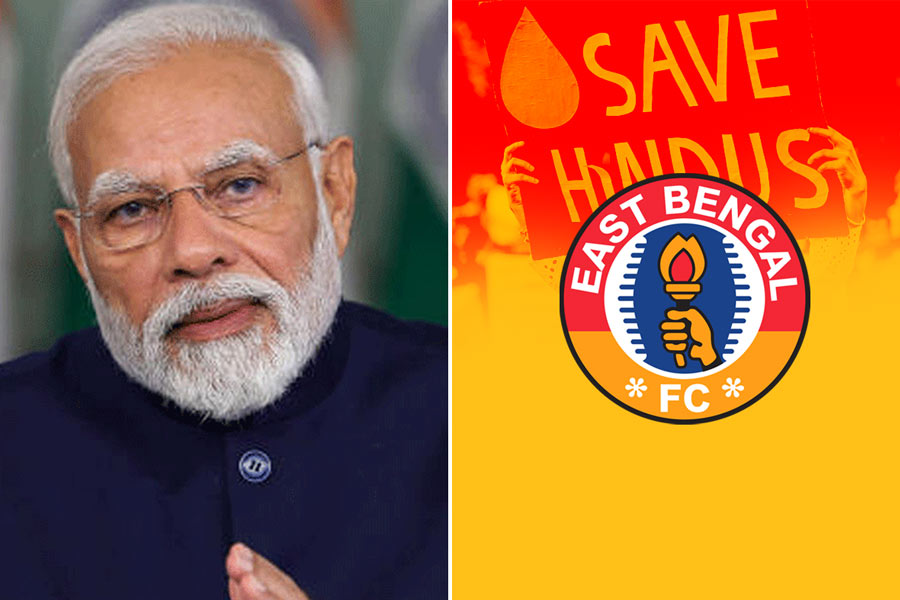 East Bengal sends letter to PM Narendra Modi on minority persecution in Bangladesh