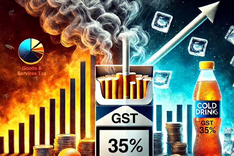 GST on cigarettes, tobacco, aerated drinks may rise to 35%