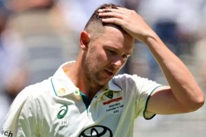 Border Gavaskar Trophy: Australian Pacer Josh Hazlewood left the field due to calf soreness and takes for scans