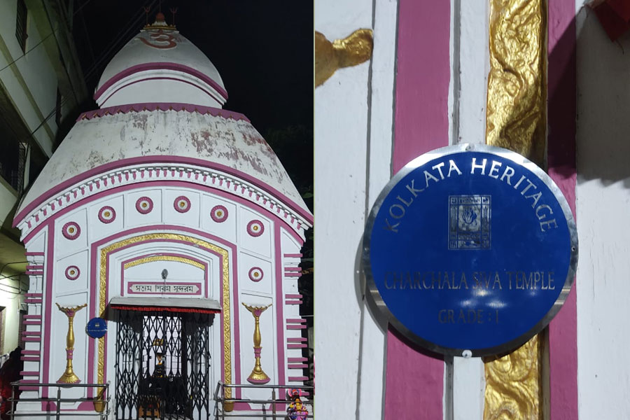 Shiv Mandir on Behala Arya Samiti Road gets Grade 1 Heritage status