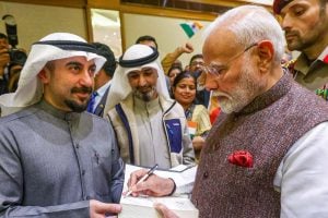 PM in Kuwait, meets translator of Mahabharata, Ramayana in Arabic