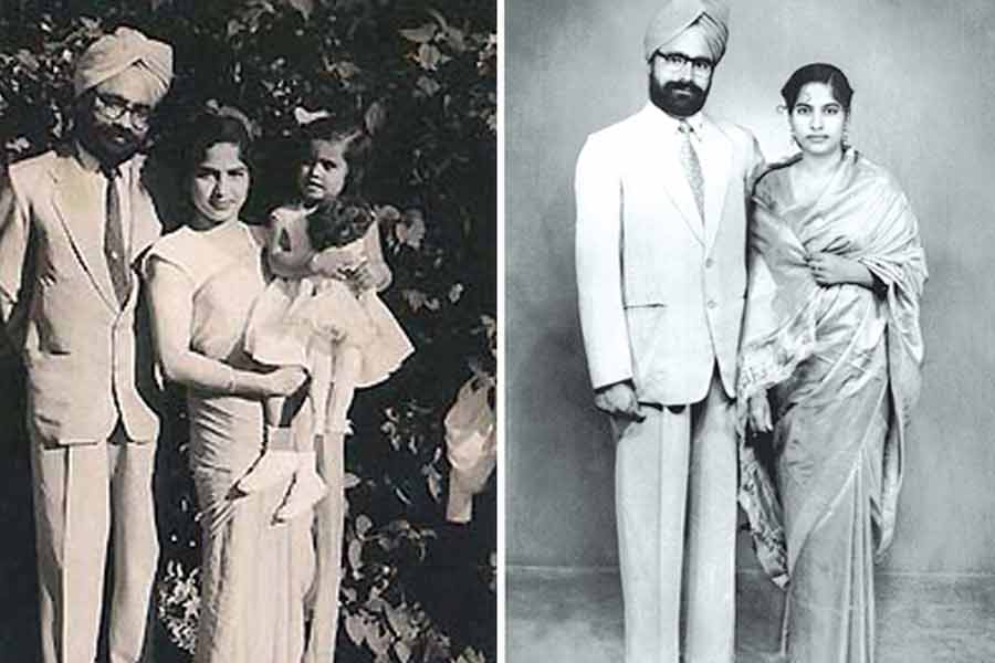 The story about manmohan singh and his wife