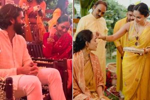 Samanta Dhulipala shared Naga Chaitanya and Sobhita Dhulipala's wedding ritual pictures