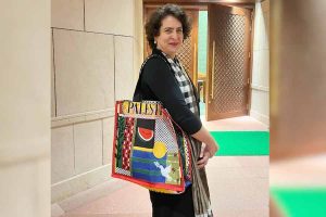 Priyanka Gandhi Took "Palestine" Bag To Parliament, BJP MP Reacts