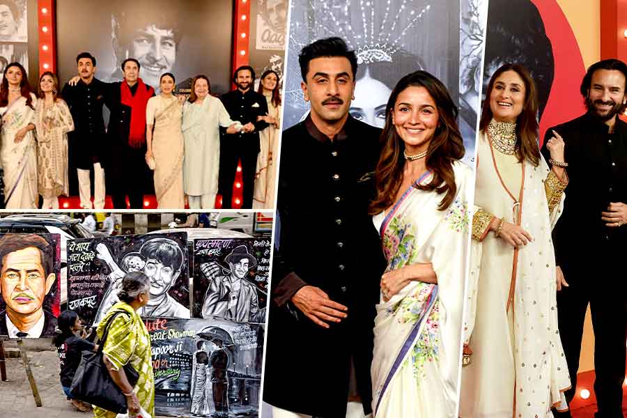 Rekha, Saif Ali Khan, Ranbir Kapoor, Vicky Kaushal, Neetu Kapoor were dressed to the nines for Raj Kapoor film festival