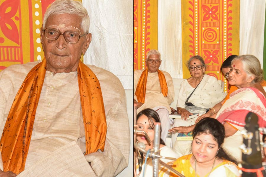 Buddhist researcher Suniti Kumar Pathak dies at the age of 101 at Santiniketan