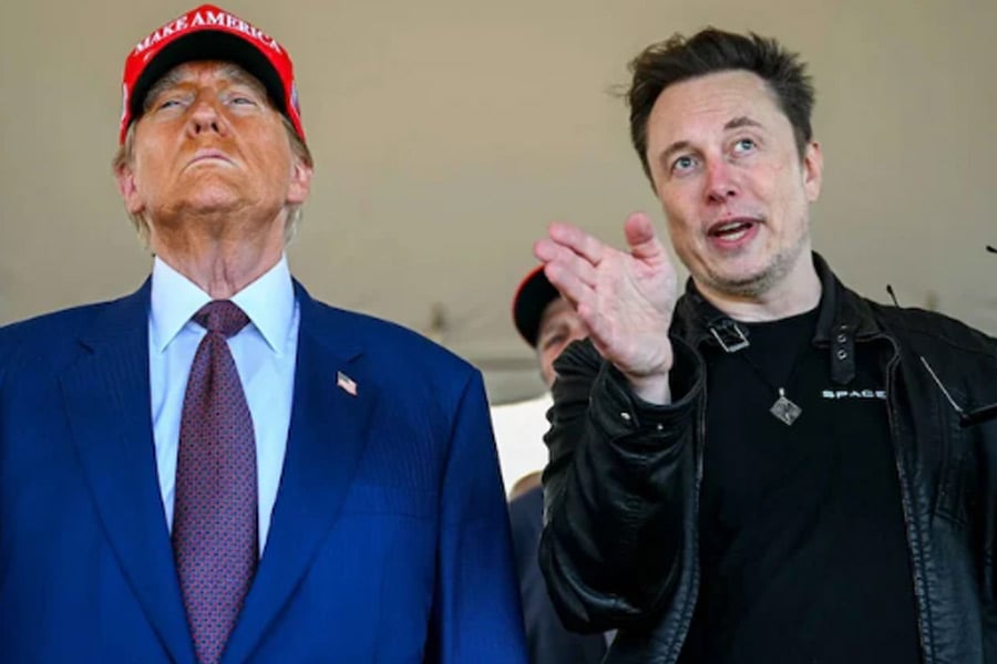 Donald Trump's supporters have clashed with Elon Musk over immigration