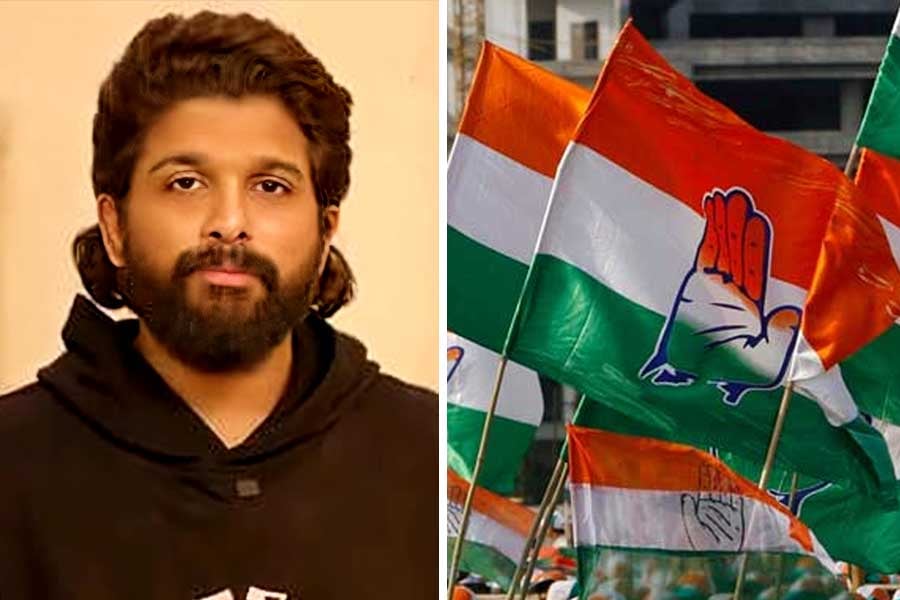 Congress denied reports of the party's involvement in the attack on 'Pushpa 2' actor Allu Arjun's house