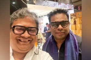 Aniruddha Roy Chowdhury Met A R Rahman