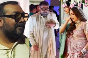 Anurag Kashyap Tears Up While Greeting Guests At daughter Aaliyah's Wedding